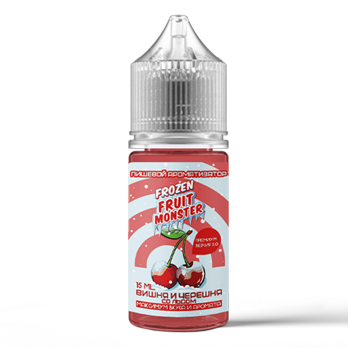 Ароматизатор Frozen Fruit Monster Premium 2.0 - Вишня и черешня со льдом 15мл