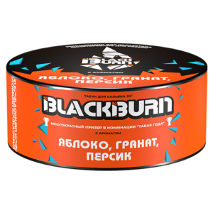 Табак для кальяна BlackBurn (Блэк Берн) - Яблоко, Гранат, Персик 25гр.