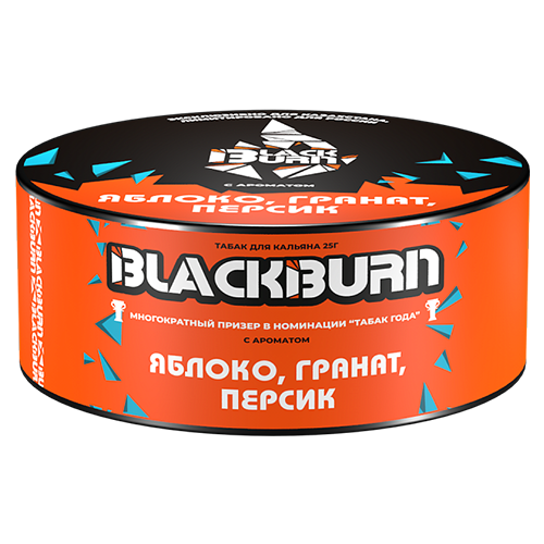 Табак для кальяна BlackBurn (Блэк Берн) - Яблоко, Гранат, Персик 25гр.