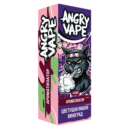 Ароматизатор Angry Vape - Цветущая Вишня Виноград 14мл