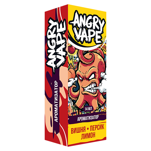Ароматизатор Angry Vape - Вишня Персик Лимон 14мл