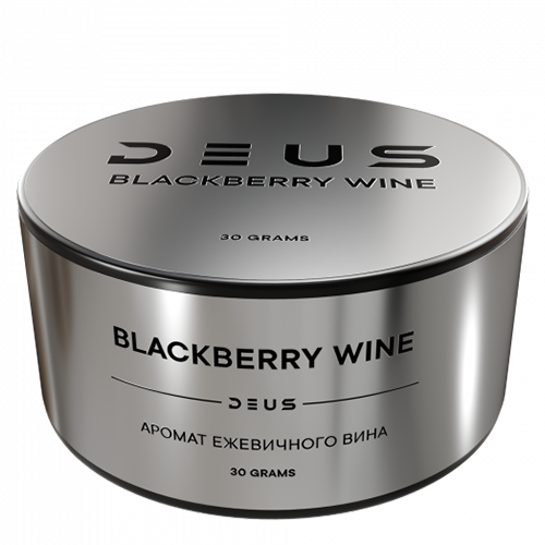 Табак для кальяна Deus (Дэус) - Blackberry Wine (Ежевичное Вино) 30гр.