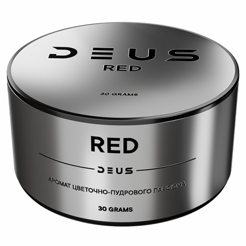 Табак для кальяна Deus (Дэус) - Red (Цветочно-Пудровый Парфюм) 30гр.