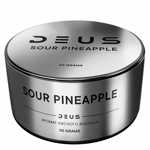 Табак для кальяна Deus (Дэус) - Sour Pineapple (Кислый Ананас) 30гр.