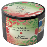 Табак для кальяна NAШ (НАШ) White Line - Алоэ Клубника 40гр.