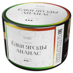 Табак для кальяна NAШ (НАШ) White Line - Елки Ягоды Ананас 40гр.