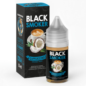 Ароматизатор BLACK SMOKER - CAPPUCCINO COCONUT MILK 13мл