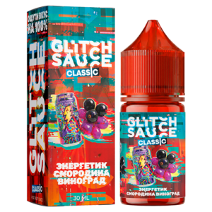 Ароматизатор Glitch Sauce Classic - Энергетик со Смородиной и Виноградом 12мл