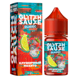 Ароматизатор Glitch Sauce Classic - Клубничный Мохито 12мл