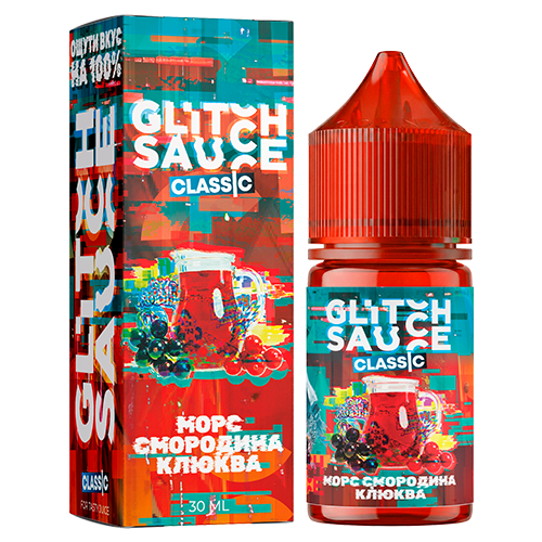 Ароматизатор Glitch Sauce Classic - Морс из Смородины и Клюквы 12мл