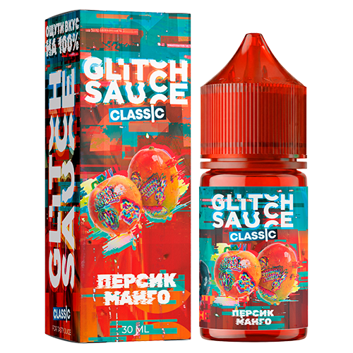 Ароматизатор Glitch Sauce Classic - Персик и Манго 12мл