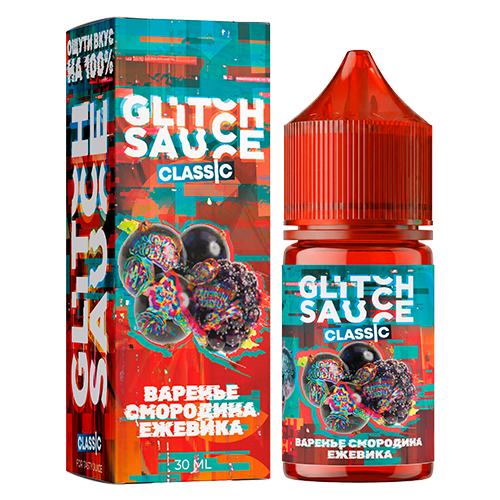 Ароматизатор Glitch Sauce Classic - Варенье из Смородины и Ежевики 12мл