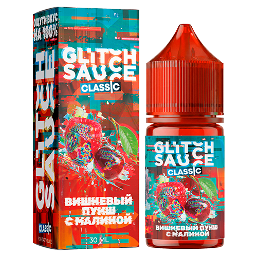 Ароматизатор Glitch Sauce Classic - Вишневый Пунш с Малиной 12мл