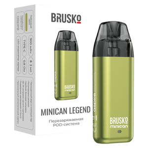 Brusko Minican Legend - Лаймовый Лимон (Желтое Золото)