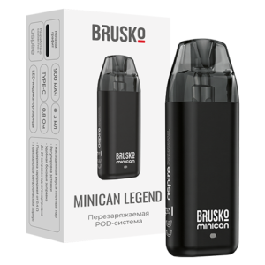 Brusko Minican Legend - Ночной Графит (Черный)