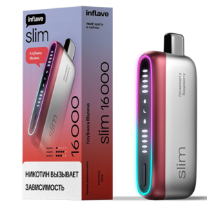 INFLAVE SLIM 16000 - Клубника Малина