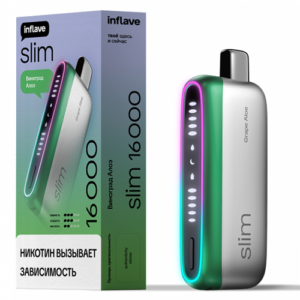 INFLAVE SLIM 16000 - Виноград Алоэ