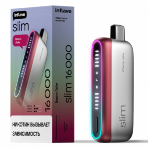 INFLAVE SLIM 16000 - Вишня Лайм