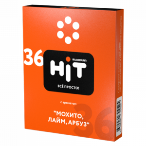 Табак для кальяна BlackBurn HIT (Блэк Берн Хит) - Мохито, Лайм, Арбуз 30гр.