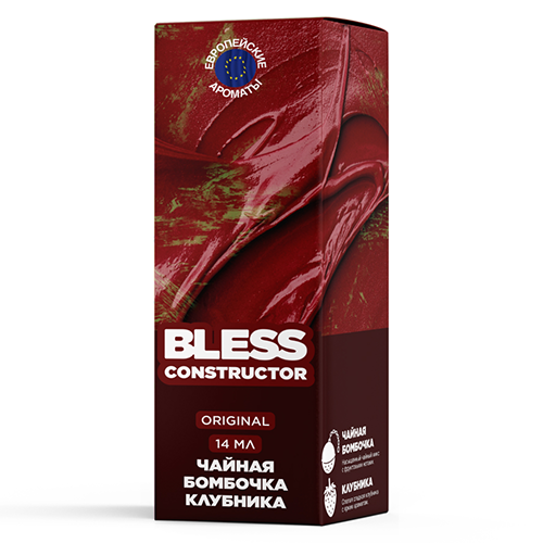 Ароматизатор BLESS - Чайная бомбочка клубника 14мл