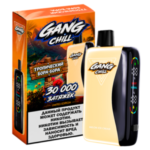 GANG CHILL 30000 - Тропический Бора-Бора (Мороженое с Дыней)