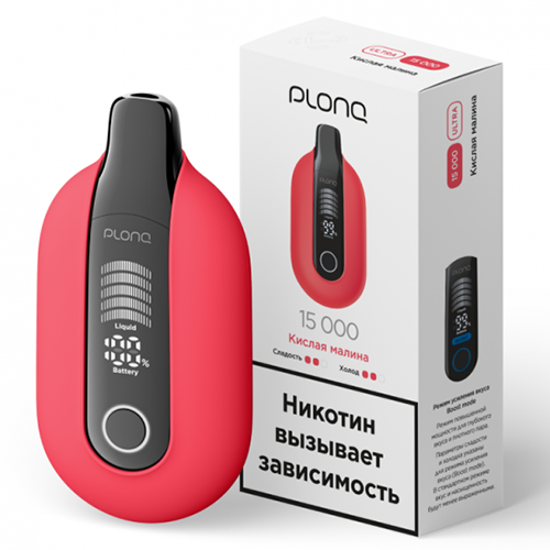 PLONQ ULTRA 15000 - Кислая Малина