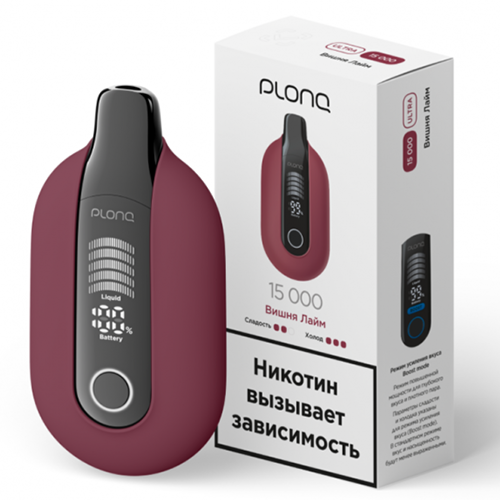PLONQ ULTRA 15000 - Вишня Лайм