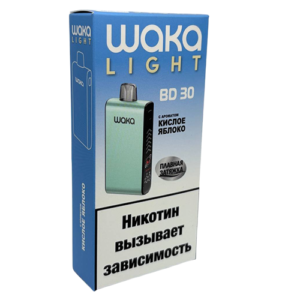 WAKA Light BD 30000 - Кислое Яблоко