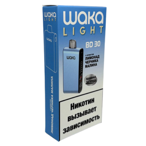 WAKA Light BD 30000 - Лимонад Черника Малина