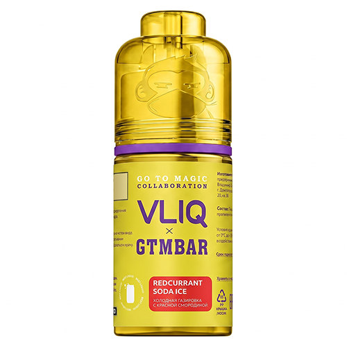 Ароматизатор GTM x VLIQ - Холодная Газировка с Красной Смородиной 14мл