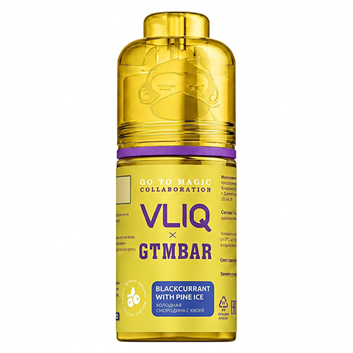 Ароматизатор VLIQ x GTM - Холодная Смородина с Хвоей 12мл