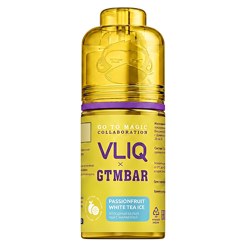 Ароматизатор GTM x VLIQ - Холодный Белый Чай с Маракуйей 14мл