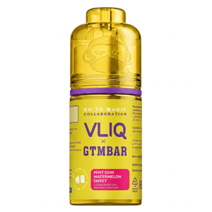 Ароматизатор GTM x VLIQ - Сладкая Мятная Жвачка с Арбузом 14мл