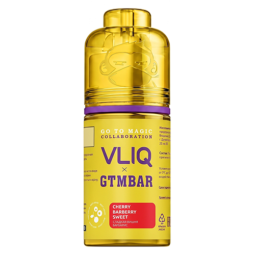 Ароматизатор GTM x VLIQ - Сладкая Вишня, Барбарис 14мл