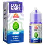 Ароматизатор Lost Mary Sour - Черника Лайм Грейпфрут (Blueberry Lime Grapefruit) 12мл
