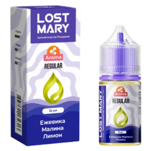 Ароматизатор Lost Mary Regular - Ежевика Малина Лимон (Blackberry Raspberry Lemon) 12мл