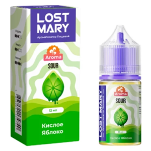 Ароматизатор Lost Mary Sour - Кислое Яблоко (Sour Apple) 12мл