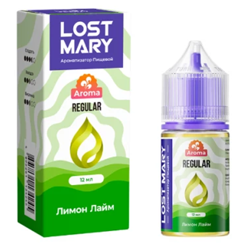 Ароматизатор Lost Mary Regular - Лимон Лайм (Lemon Lime) 12мл